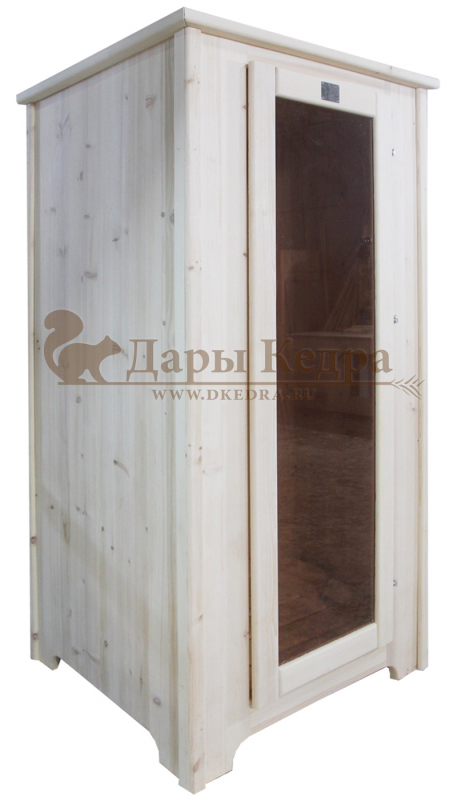 Деревянная квадратная душевая кабина из кедра Деревянная квадратная душевая кабина из кедра
