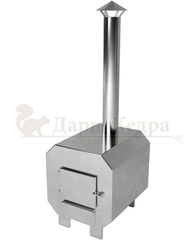 Внешняя печь для купели фурако с дровяным отоплением