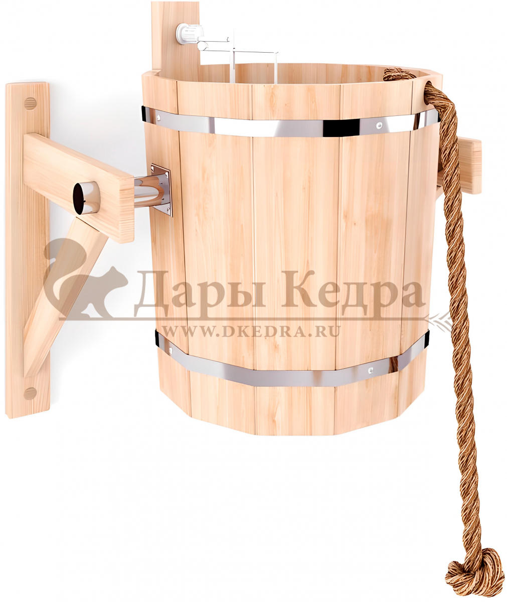Обливное устройство из кедра